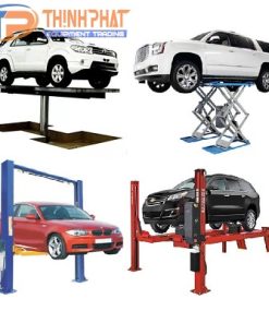 Các loại cầu nâng ô tô được sử dụng phổ biến nhất hiện nay