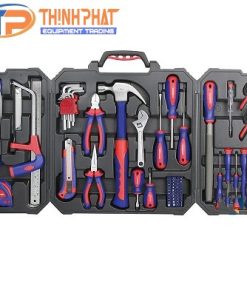 Bộ dụng cụ 77 chi tiết, hộp bằng nhựa W009016