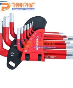 Bộ Lục Giác 9 Chi Tiết Loại Ngắn WORKPRO W022030