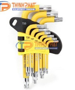 Bộ Lục Giác Đầu Sao Ngắn 9 Chi Tiết WORKPRO W022013