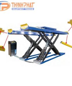 Cầu nâng cắt kéo Cho kiểm tra góc lái SATURNUS EV40