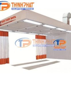 Phòng sơn nhanh ô tô kiểu vách rèm TPET