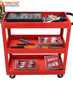 Xe đẩy dụng cụ 3 ngăn TPET
