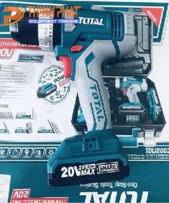 Máy khoan vặn vít dùng pin 47 chi tiết Total TDLI2003