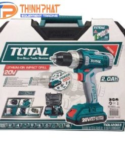 Máy khoan vặn vít dùng pin 50 chi tiết Total TIDLI2003