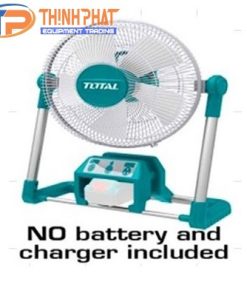Quạt máy dùng pin Total TFALI2001