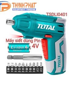 Máy siết vít dùng pin 1/4" Total TSDLI0401