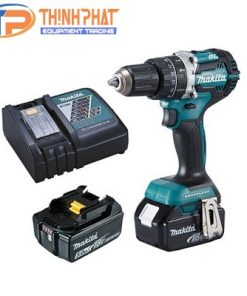 Máy khoan vặn vít dùng pin Makita DDF483RTE