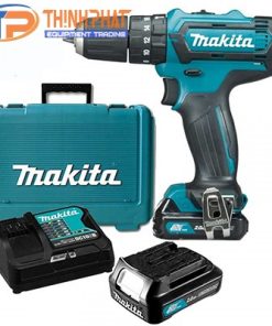 Máy khoan búa bắt vít dùng Pin Makita HP332DSAE