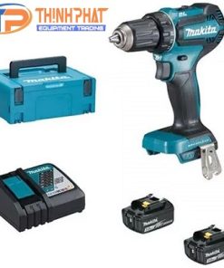 Máy khoan vặn vít dùng pin Makita DDF485SFE