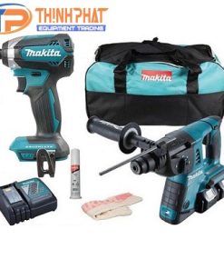 Bộ máy khoan và máy vặn vít Makita DLX2242PM1
