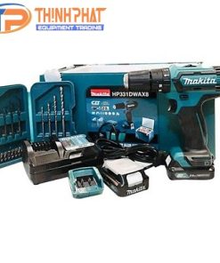Máy khoan búa, vặn vít pin 12V Makita HP331DWAX8