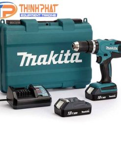 Máy khoan búa chạy pin Makita HP457DWE