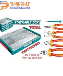 Bộ đồ nghề gia dụng cách điện 5 chi tiết Total THKTV02P051