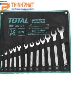 Bộ cờ lê vòng miệng 12 chi tiết 6-24mm Total THT1022121