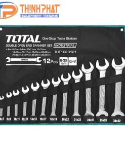 Bộ cờ lê hai đầu miệng 12 chi tiết 6-32mm Total THT1023121