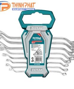 Bộ cờ lê 2 đầu vòng 8 chi tiết 6-22mm Total THT102486