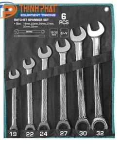 Bộ cờ lê miệng vòng 2 chiều 19-32mm TOTAL THT102RK061