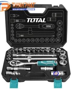 Bộ tuýp 44 chi tiết 1/2" Total THT421441