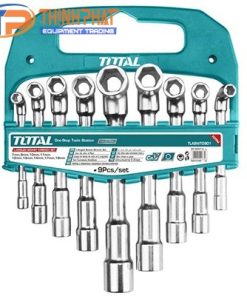 Bộ dụng cụ vặn ốc, bu lông chữ L 9 chi tiết Total TLASWT0901