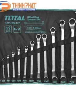 Bộ cờ lê hai đầu vòng 12 chi tiết 6-32mm Total THT1024121