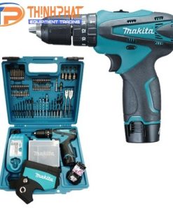 Máy khoan búa vặn vít dùng pin 10.8V Makita HP330DWE