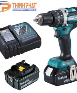 Máy khoan búa chạy pin Makita DHP484RTE