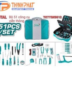 Bộ đồ nghề ngàng viễn thông 51 chi tiết Total TKTTSK0512