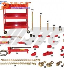 Bộ kéo nắn xe tai nạn 10 tấn HB610