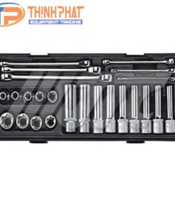 Bộ tuýp 6 cạnh 1/2″ và cờ lê hình sao 24 chi tiết JTC K4241