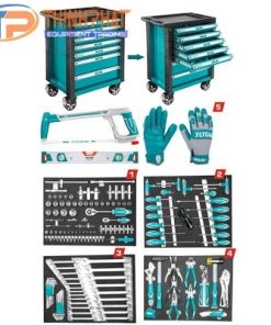 Tủ Đồ nghề 7 ngăn 162 chi tiết Total THPTCS71621