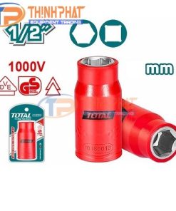 Đầu tuýp lục giác cách điện 1/2" 10mm Total THIHAST12101