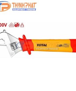 Mỏ lết cách điện 8" Total THIADW081